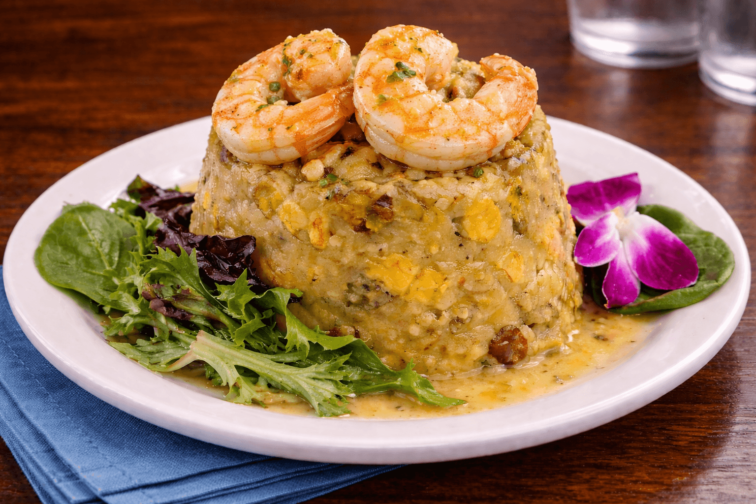 Mofongo Stuffed with Shrimp