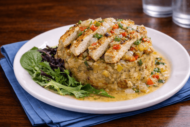 Mofongo Stuffed with Chicken
