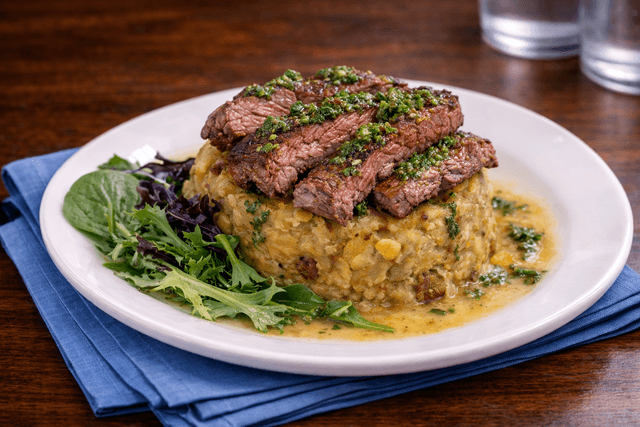 Mofongo Stuffed with Churrasco